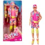 Mattel JBJ51 Barbie The Movie Ken Roller Skate con outfit da pattinatore anni '90 e pattini in linea