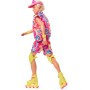 Mattel JBJ51 Barbie The Movie Ken Roller Skate con outfit da pattinatore anni '90 e pattini in linea