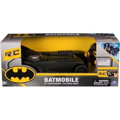 SpinMaster 6071202 Batman Batmobile Radiocomandata con luci e suoni 2,4 GHz