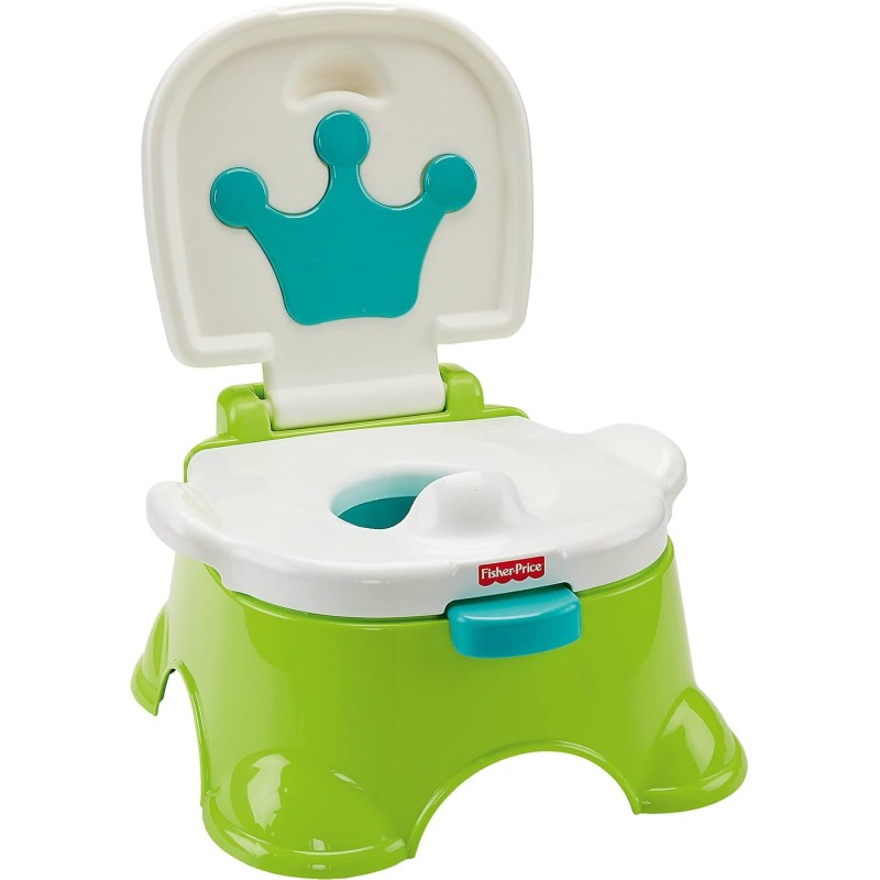 Vasino 3 In 1 Fisher-Price Ochetta - Con Anello Riduttore, Sgabello E Suoni Incoraggianti, T6211