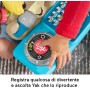 Fisher Price HYL01 Animal Band Lello il Torello Prime Parole interattivo con lettere 115 canzoni luci e microfono