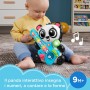 Fisher Price HYL03 Animal Band Gina la Pandina Impariamo a Contare interattivo con 10 tasti 70 canzoni, luci, suoni e microfono