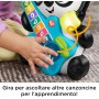 Fisher Price HYL03 Animal Band Gina la Pandina Impariamo a Contare interattivo con 10 tasti 70 canzoni, luci, suoni e microfono