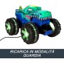 Mattel JBD90 Hot Wheels Monster Trucks Mega-Wrex R/C truck in scala 1:15 con 3 modalità di gioco luci e suoni interattivi