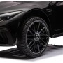 Mercedes SL 63 AMG Auto Elettrica 12V Macchina per Bambini 2 Posti con Sedile in Pelle Telecomando Bluetooth Ruote in Gomma