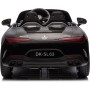 Mercedes SL 63 AMG Auto Elettrica 12V Macchina per Bambini 2 Posti con Sedile in Pelle Telecomando Bluetooth Ruote in Gomma