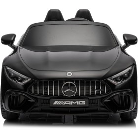 Mercedes SL 63 AMG Auto Elettrica 12V Macchina per Bambini 2 Posti con Sedile in Pelle Telecomando Bluetooth Ruote in Gomma Mercedes SL 63 AMG Auto Elettrica 12V Macchina per Bambini 2 Posti con Sedile in Pelle Telecomando Bluetooth Ruote in Gomma