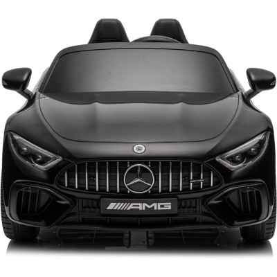 Mercedes SL 63 AMG Auto Elettrica 12V Macchina per Bambini 2 Posti con Sedile in Pelle Telecomando Bluetooth Ruote in Gomma