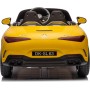 Mercedes SL 63 AMG Auto Elettrica 12V Macchina per Bambini 2 Posti con Sedile in Pelle Telecomando Bluetooth Ruote in Gomma