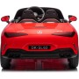 Mercedes SL 63 AMG Auto Elettrica 12V Macchina per Bambini 2 Posti con Sedile in Pelle Telecomando Bluetooth Ruote in Gomma
