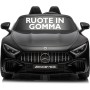 Mercedes SL 63 AMG Auto Elettrica 12V Macchina per Bambini 2 Posti con Sedile in Pelle Telecomando Bluetooth Ruote in Gomma