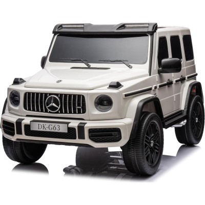 Auto Macchina Elettrica per Bambini 2 Posti Mercedes AMG G63 24V 4 Motori con Telecomando Ruote in Gomma Full Optional