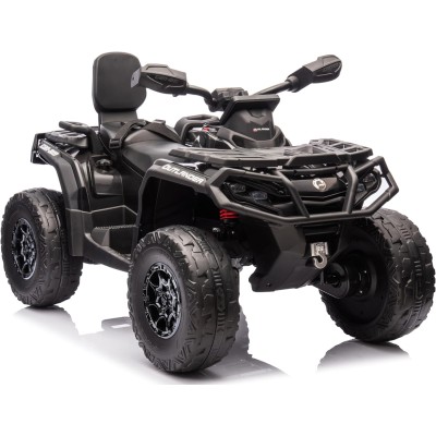 Can-Am Renegade 24V Quad Elettrico per Bambini a 2 Posti ATV con Ruote in Gomma 4 Motori Cinture di Sicurezza