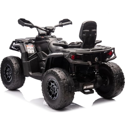 Can-Am Renegade 24V Quad Elettrico per Bambini a 2 Posti ATV con Ruote in Gomma 4 Motori Cinture di Sicurezza