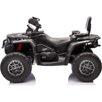 Can-Am Renegade 24V Quad Elettrico per Bambini a 2 Posti ATV con Ruote in Gomma 4 Motori Cinture di Sicurezza
