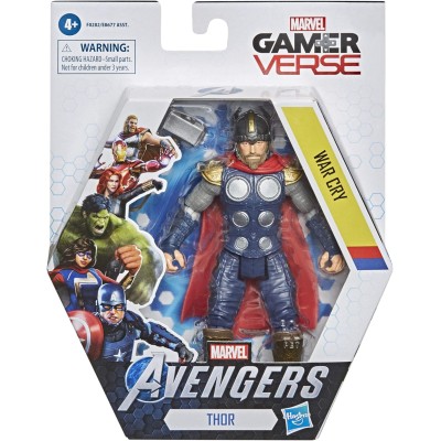 Hasbro F0282 Marvel Avengers Gameverse Action Figure Thor War Cry da 15cm
