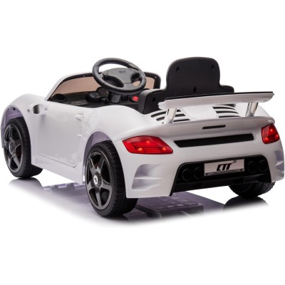 Macchina Elettrica per Bambini Porsche Ruf Ctr3 Telecomandata con Cintura di Sicurezza a 5 Punti Porte Apribili 12V