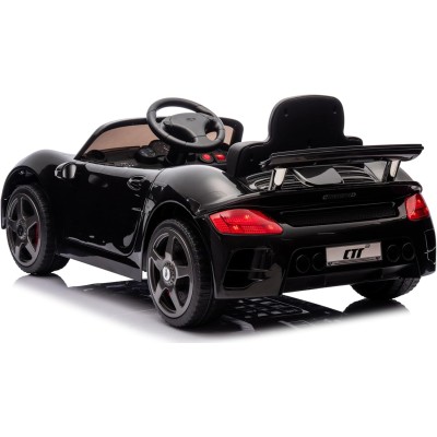 Macchina Elettrica per Bambini Porsche Ruf Ctr3 Telecomandata con Cintura di Sicurezza a 5 Punti Porte Apribili 12V