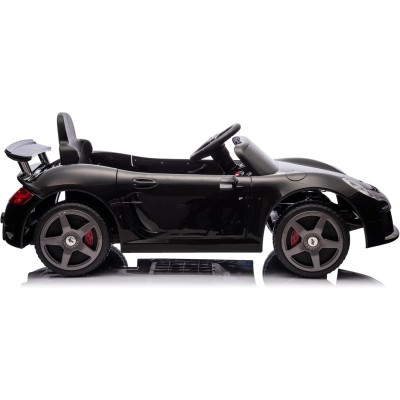 Macchina Elettrica per Bambini Porsche Ruf Ctr3 Telecomandata con Cintura di Sicurezza a 5 Punti Porte Apribili 12V