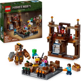 LEGO Minecraft 21272 Magione della Foresta: Ring di Combattimento da Costruire con Steve Baby Zombie Garret e Henry