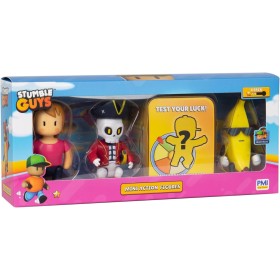 Rocco Giocattoli 21739257 Stumble Guys Action Figures Pack 4 personaggi cm 8 Rocco Giocattoli 21739257 Stumble Guys Action Figures Pack 4 personaggi cm 8