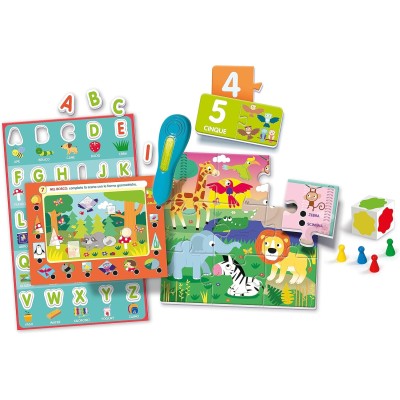 Clementoni 16799 Sapientino La Penna Parlante con 50 Giochi Educativi per Imparare Alfabeto Numeri Colori Forme e Animali