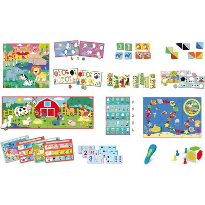Clementoni 16799 Sapientino La Penna Parlante con 50 Giochi Educativi per Imparare Alfabeto Numeri Colori Forme e Animali