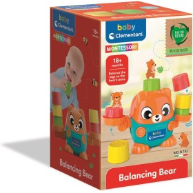 Clementoni 17493 Balancing Bear Prime attività per affinare e stimolare lo sviluppo cognitivo
