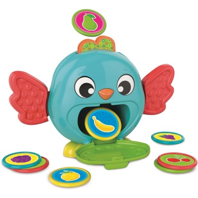 Clementoni 17494 Bird coins Box- Salvadanaio uccellino con metodo Montessori