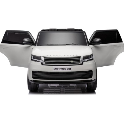 Auto Elettrica Macchina per Bambini 24V Range Rover Sport 2 Posti Sedile in Pelle Ruote in Gomma Telecomando Full Optional