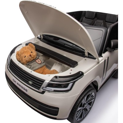 Auto Elettrica Macchina per Bambini 24V Range Rover Sport 2 Posti Sedile in Pelle Ruote in Gomma Telecomando Full Optional