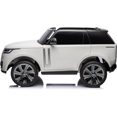 Auto Elettrica Macchina per Bambini 24V Range Rover Sport 2 Posti Sedile in Pelle Ruote in Gomma Telecomando Full Optional