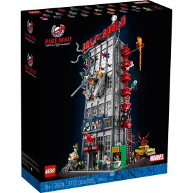 LEGO Marvel 76178 Daily Bugle - palazzo a 4 piani con 25 minifigure di cui 5 esclusive