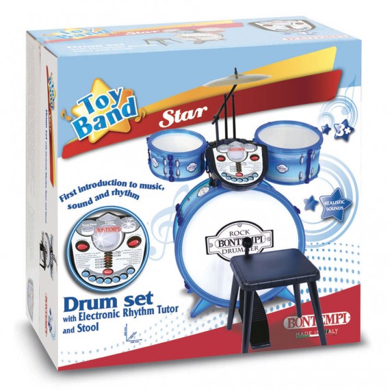 Bontempi 52 5602 Batteria con Suoni Realistici e Tanto Divertimento con Modulo Partner Elettronico Bontempi 52 5602 Batteria con Suoni Realistici e Tanto Divertimento con Modulo Partner Elettronico