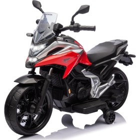 Moto Elettrica per Bambini Honda NC750X 12V Motocicletta con MP3 Accelleratore a Pedale Luci a LED e Suoni Integrati Moto Elettrica per Bambini Honda NC750X 12V Motocicletta con MP3 Accelleratore a Pedale Luci a LED e Suoni Integrati