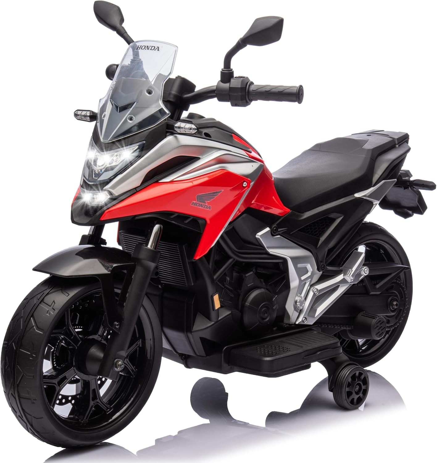Moto Elettrica per Bambini Honda NC750X 12V Motocicletta con MP3 Accelleratore a - Foto 13 di 67