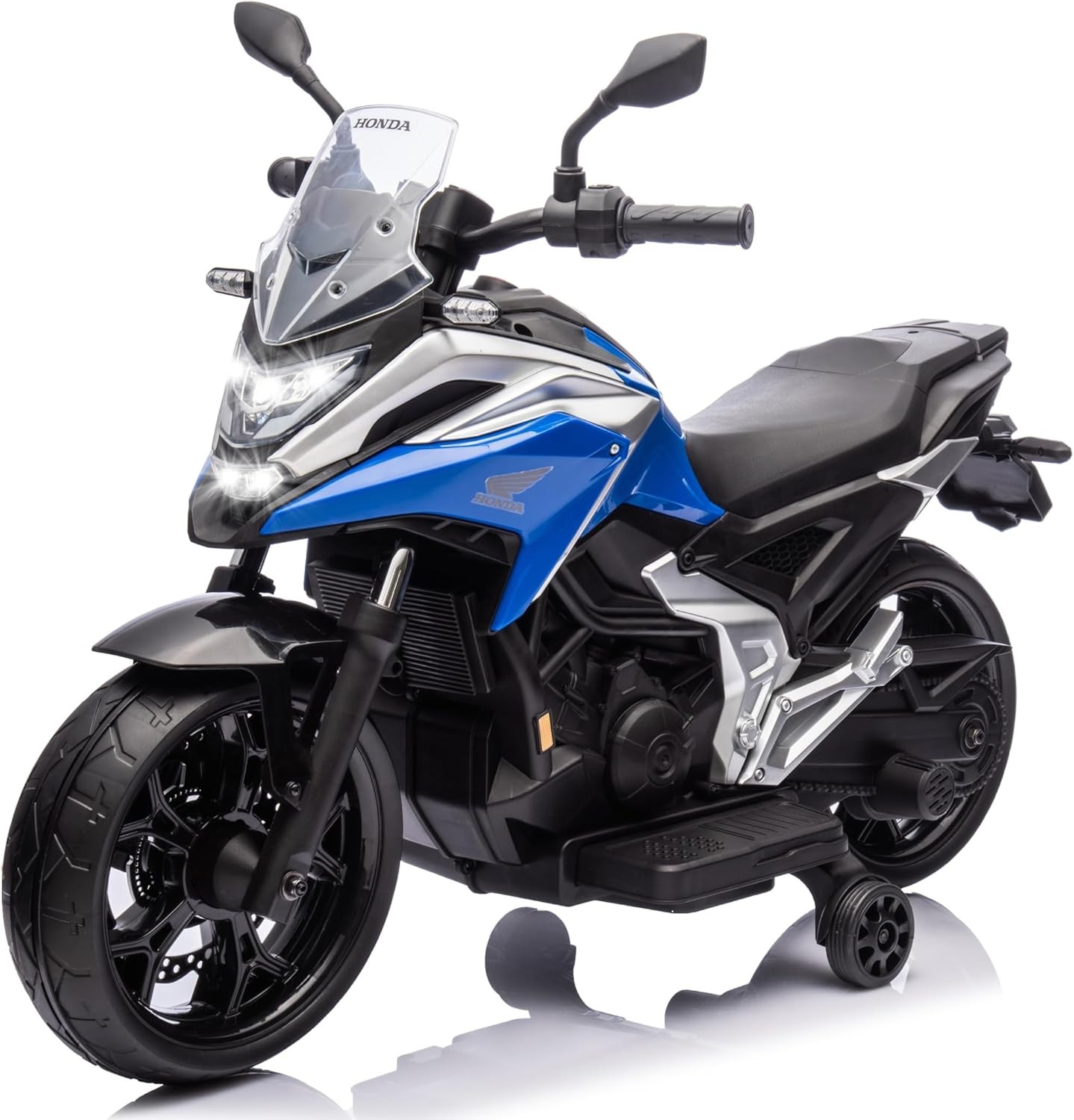 Moto Elettrica per Bambini Honda NC750X 12V Motocicletta con MP3 Accelleratore a - Foto 35 di 67