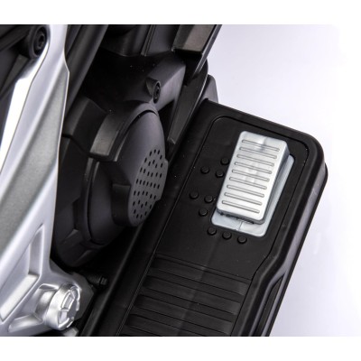 Moto Elettrica per Bambini Honda NC750X 12V Motocicletta con MP3 Accelleratore a Pedale Luci a LED e Suoni Integrati