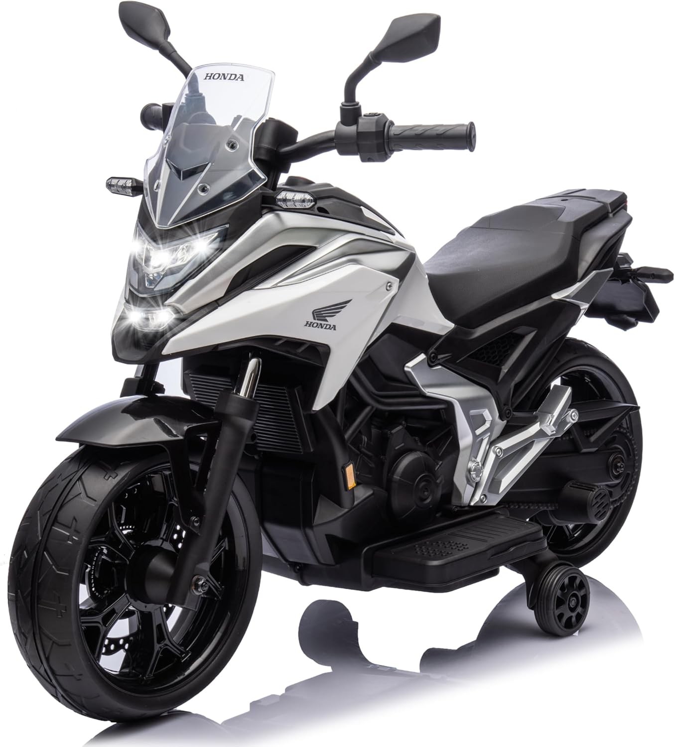 Moto Elettrica per Bambini Honda NC750X 12V Motocicletta con MP3 Accelleratore a - Foto 24 di 67