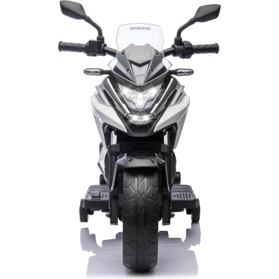 Moto Elettrica per Bambini Honda NC750X 12V Motocicletta con MP3 Accelleratore a Pedale Luci a LED e Suoni Integrati