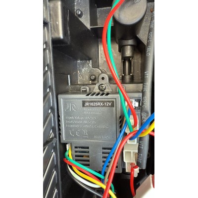 Centralina G63 - JR1625RX-12V + Interruttore Accensione + Batteria 12V 7Ah + Caricabatterie + Fusibile