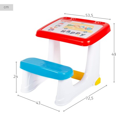 Maggio3 77423  ColorBaby tavolo e sedia da studio e apprendimento per bambini