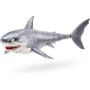 Maggio3 ZUR71126 Zuru Robo Alive - Great White Shark Attack Nuota davvero con occhi luminosi