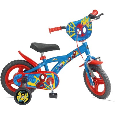 Mandelli 120125115 Huffy Disney Spidey Bicicletta 12 pollici Unisex Blu
