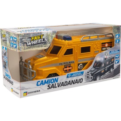 Giocheria GGI230270 Fast Wheels - Camion Salvadanaio 2 Colori