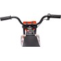 Moto Elettrica per Bambini 12V Super Cross Enduro con 2 Motori Potenti Acceleratore Manopola Ruote con Battistrada Bluetooth
