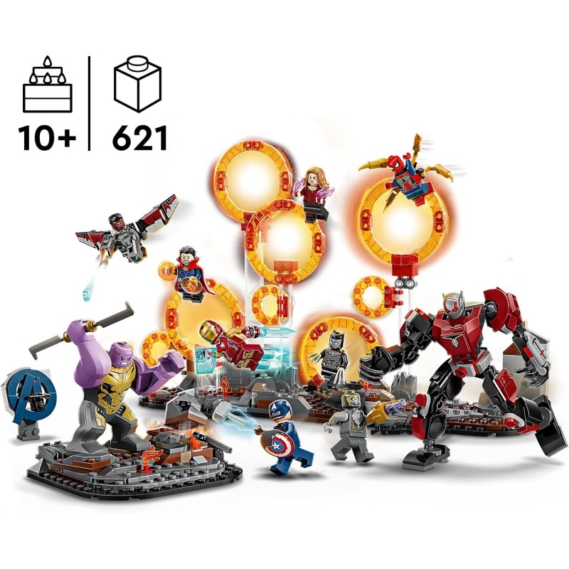 Infinity War Lego Avengers Tutti I Personaggi LEGO Marvel 76323