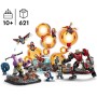 LEGO Marvel 76323 Avengers: Endgame la Battaglia Finale Set con Figura di Thanos Mech di Ant-Man e 9 Minifigure