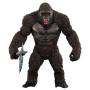 MegaHouse Ua monsters Godzilla Vs Kong PVC Figure con ascia da battaglia di Kong.