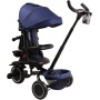 Triciclo Pieghevole Premier 6 in 1 per Bambini da 12 Mesi a 5 Anni Triciclo con Sedile Girevole e Reclinabile Peso Massimo 25 Kg